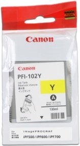 CANON INK PFI-102 YELLOW  iPF-500, 600, 700 - obrázek produktu