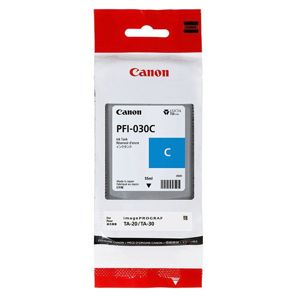 Canon 55ml PFI-030, C - obrázek produktu