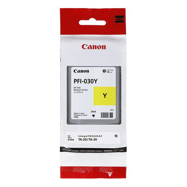 Canon 55ml PFI-030, Y - obrázek produktu