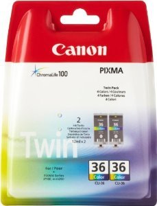 Canon CLI-36, barevná inkoustová kazeta - 2 pack - obrázek produktu