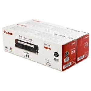 Canon toner CRG-718BK, černy - 2 pack - obrázek produktu