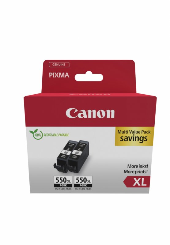 Canon PGI-550XL BK TWIN SEC - obrázek produktu