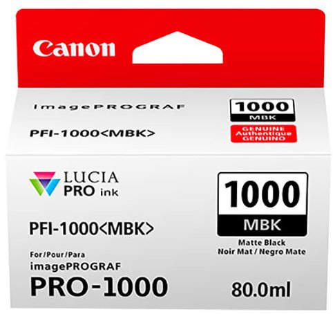Canon PFI-1000 MBK, matný černý - obrázek produktu