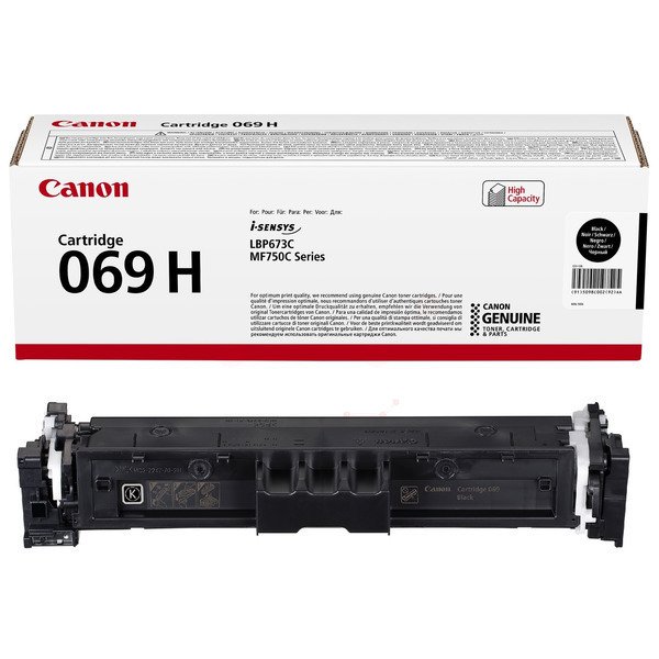 Canon Cartridge 069 H BK CP, White box - obrázek produktu