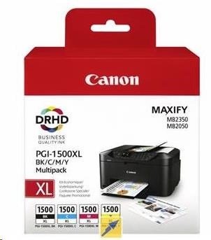 Canon PGI-1500XL BK/ C/ M/ Y MULTI - obrázek produktu
