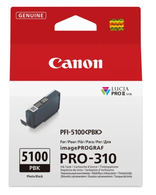 Canon INK PFI-5100 PBK - obrázek č. 1