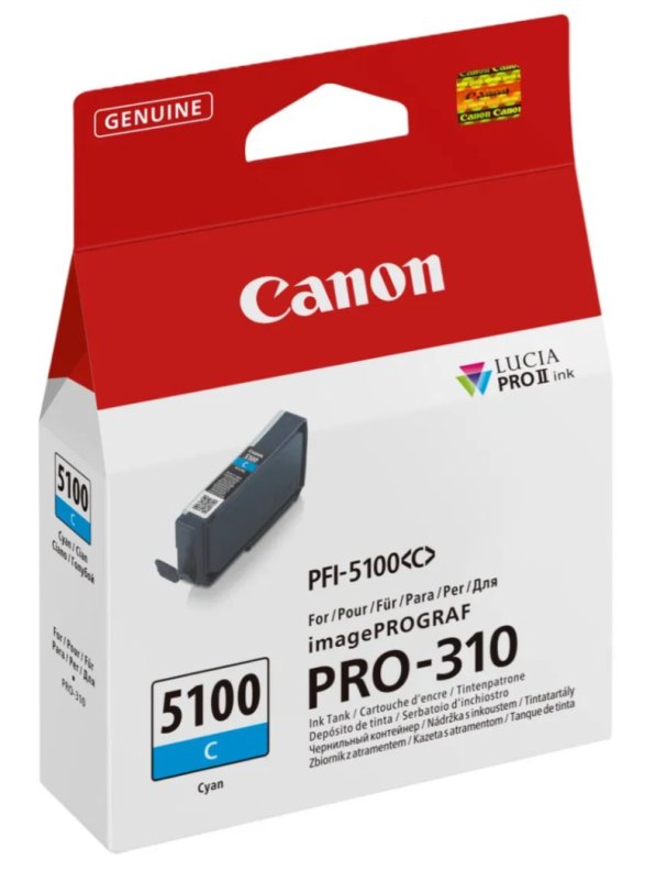 Canon INK PFI-5100 C - obrázek produktu