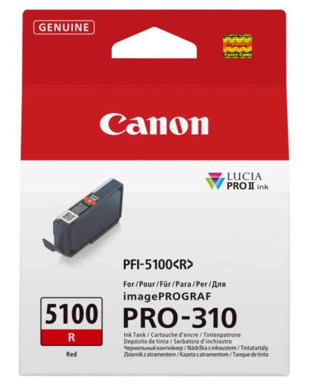 Canon INK PFI-5100 R - obrázek č. 1