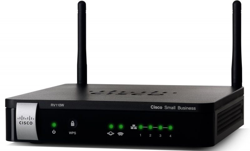 Cisco RV 110W WiFi N VPN Firewall, RV110W-E-G5-K9 - obrázek produktu