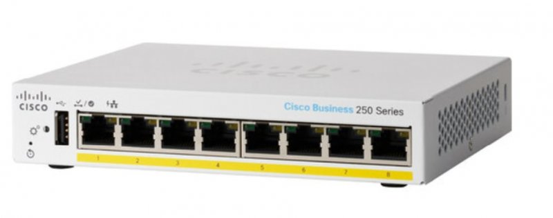 Cisco Bussiness switch CBS250-8T-D-EU - obrázek produktu