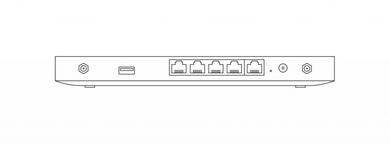 Cisco Meraki MX64W Cloud Mngd Security Appliance - obrázek č. 1