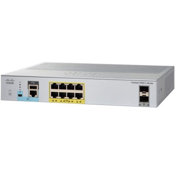 Cisco WS-C2960L-SM-8PS (8xGE, 2x 1G SFP) - obrázek produktu