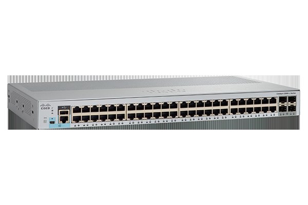 Cisco WS-C2960L-48PS-LL (48xGE, 4xSFP, LL, PoE) - obrázek produktu
