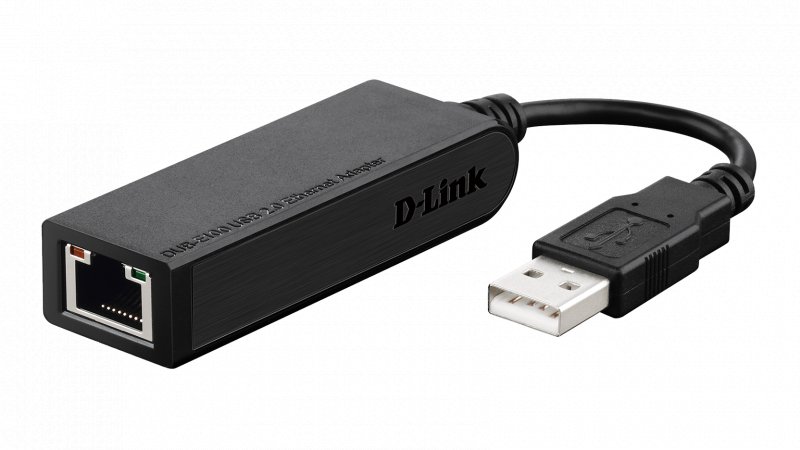 D-Link Hi-speed USB 2.0 10/ 100 Ethernet Adapter - obrázek produktu