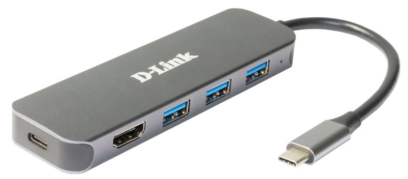 D-Link 5-in-1 USB-C Hub with HDMI/ Power Delivery - obrázek produktu