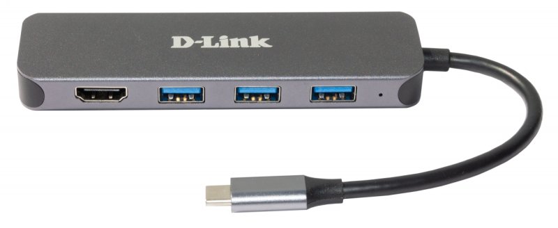 D-Link 5-in-1 USB-C Hub with HDMI/ Power Delivery - obrázek č. 1