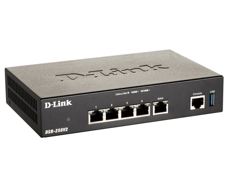 D-Link DSR-250V2/ E Unified Service Router - obrázek č. 1