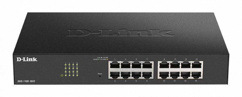 D-Link DGS-1100-16V2 16-port Gigabit Smart switch - obrázek č. 1