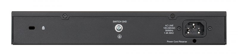 D-Link DGS-1100-24PV2 24-port Gigabit Smart switch, 12x GbE PoE+, PoE 100W - obrázek č. 2