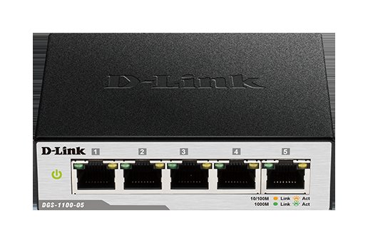 D-Link DGS-1100-05 Easy Smart Switch 10/ 100/ 1000 - obrázek č. 1
