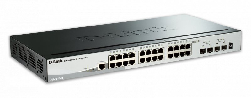 D-Link DGS-1510-28 Switch 24xGbit + 2xSFP + 2xSFP+ - obrázek produktu