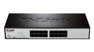 D-Link DES-1016D 16x10/ 100 Desktop/ Rackmount switch - obrázek produktu