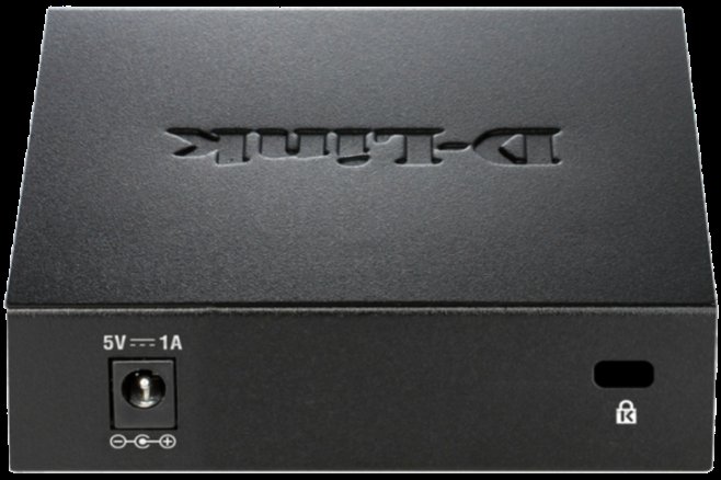 D-Link DES-105 kovový 5-port 10/ 100 Desktop Switch - obrázek č. 2