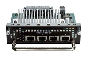 D-Link DXS-3600-EM-4XT 4 x 10GBASE-T module - obrázek produktu
