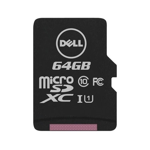Dell 64GB Class 10 MicroSDXC karta s SD adaptér - obrázek č. 2