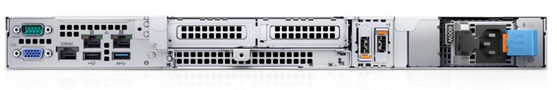 Dell Server PowerEdge R260 6315P / 16GB / 2x 1,2TB SAS / 6x2,5" / H355 / 700W / 3NBD Basic - obrázek č. 3