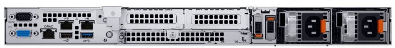 Dell server PowerEdge R360 6333P / 32GB / 2x480 SSD / 8x2,5" / H755 / 3NBD Basic / 1x 700W - obrázek č. 5
