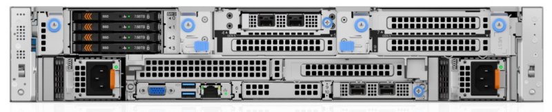 Dell server PowerEdge R570 6517P / 32GB / 1x960 SSD / 16x2,5" / H965i / 3NBD Basic / 2x 1100W - obrázek č. 2
