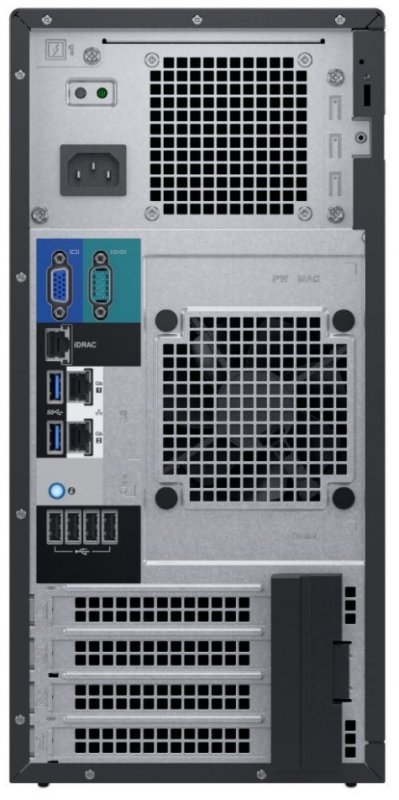 Dell Server PowerEdge T140 E-2224/ 16G/ 2x 4TB NL-SAS/ H330/ 2xGLAN/ 3NBD Basic - obrázek č. 5