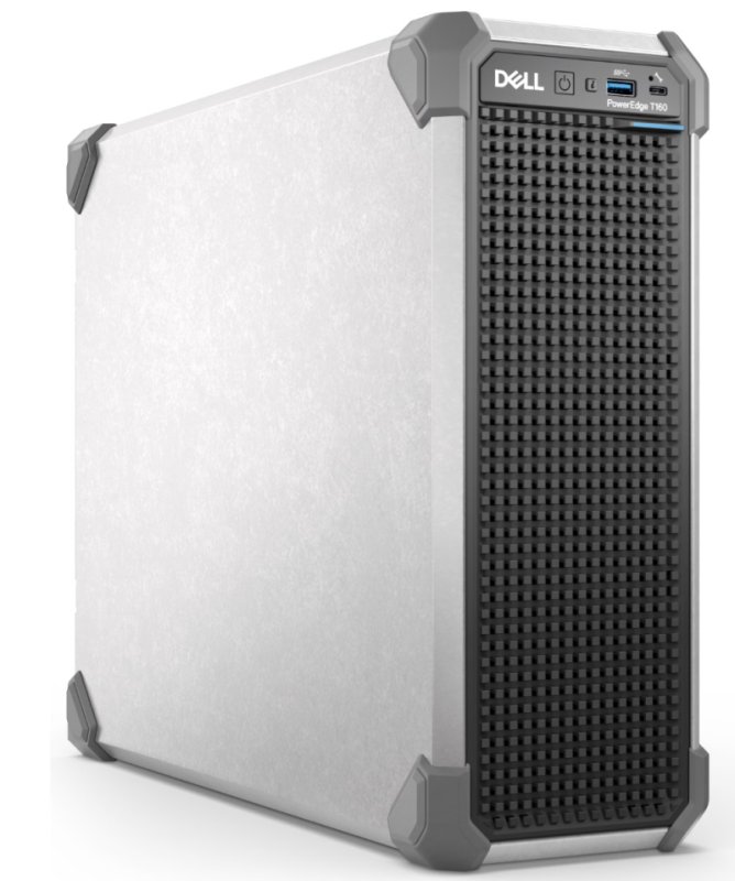 Dell Server PowerEdge T160 6325P / 32G / 1x480GB SSD / 3x3.5"+ 2x2.5" / H355 / 2xGLAN / 300W / 3NBD - obrázek č. 2