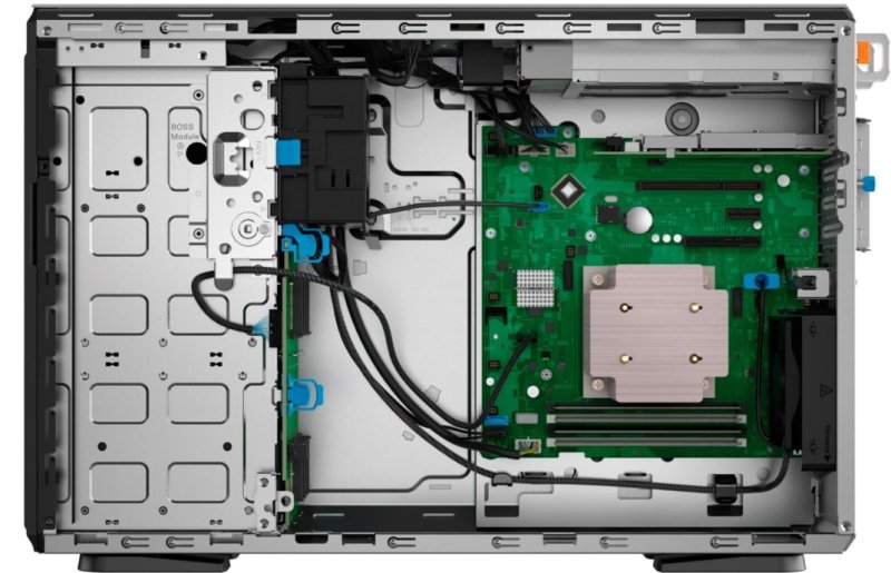 Dell Server PowerEdge T360 6369P / 64G / 2x480GB / 8x3,5" / H755 / 1x700W / 3Y Basic - obrázek č. 3