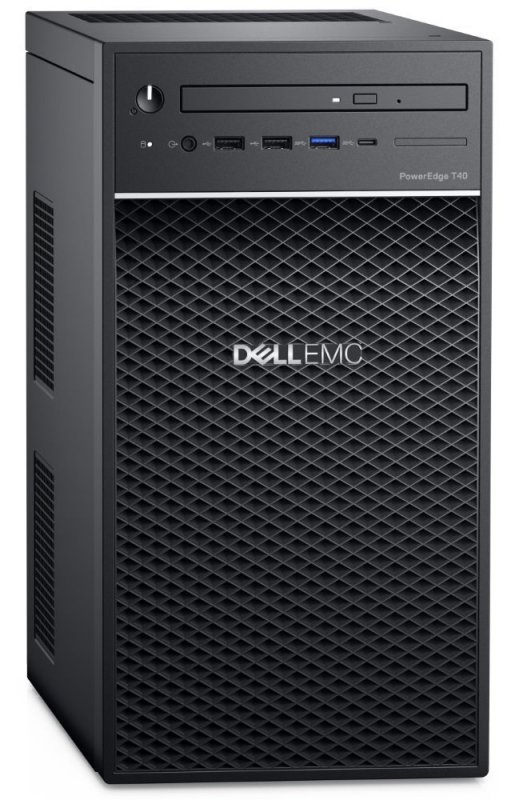 Dell Server PowerEdge T40 E-2224G/ 16G/ 2x2TB SATA/ DVDRW/ 1xGLAN/ 3RNBD - obrázek produktu