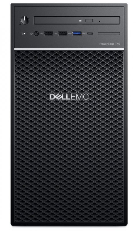 Dell Server PowerEdge T40 E-2224G/ 8G/ 2x480G/ 1x1TB/ DVDRW/ 1xGLAN/ 3RNBD - obrázek č. 1