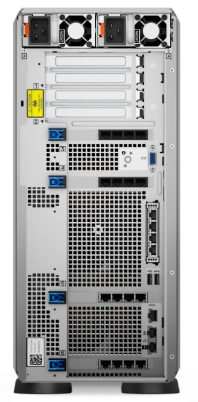 Dell server PowerEdge T560 4514Y / 32G / 1x960 GB SSD / 8x3,5" / H755 / 2x1100W / 3Y NBD - obrázek č. 3