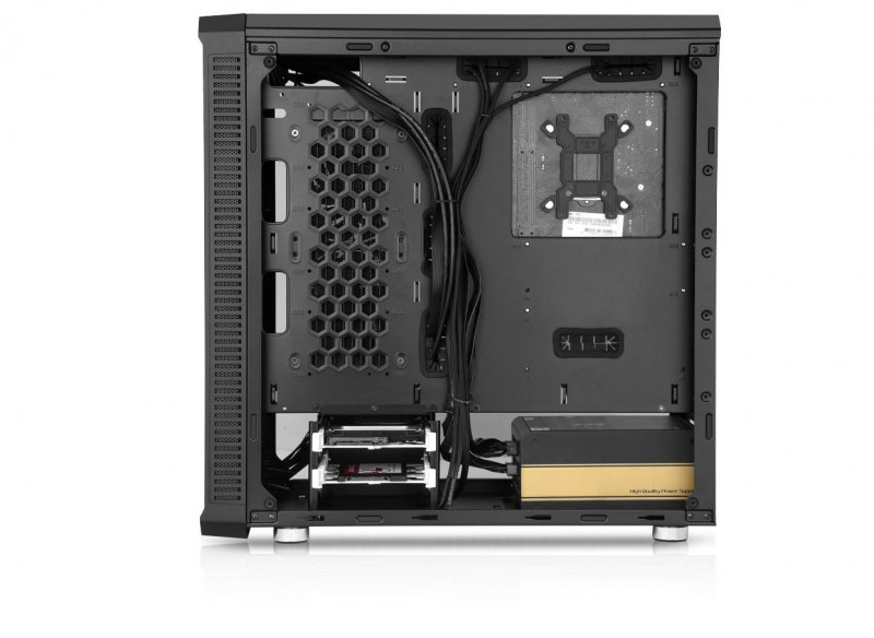 EVOLVEO RAY 5, case ATX, 3x LED modrý ventilátor - obrázek č. 10