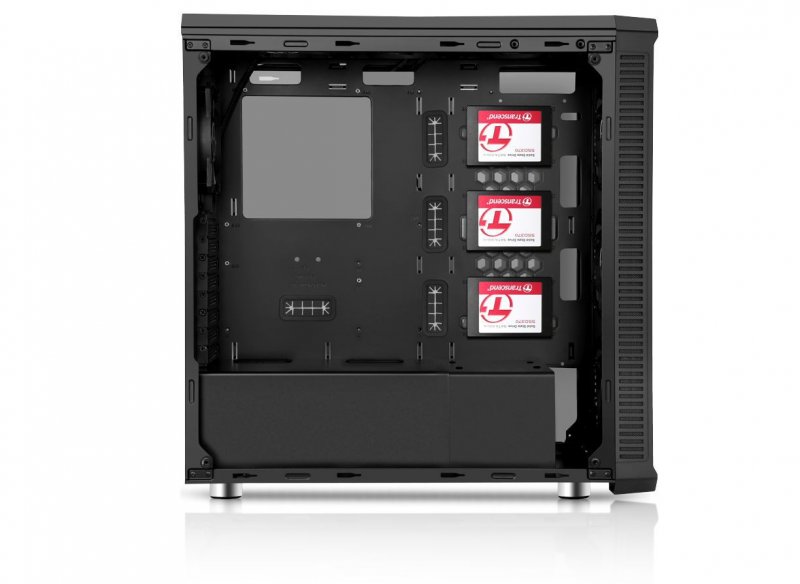 EVOLVEO RAY 5, case ATX, 3x LED modrý ventilátor - obrázek č. 9