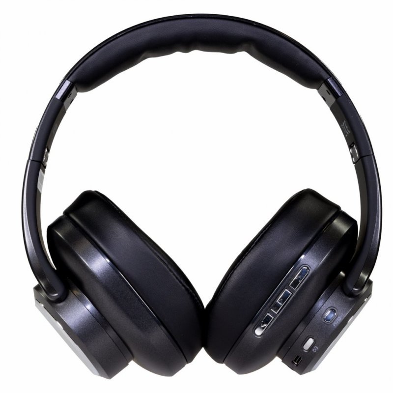 EVOLVEO SupremeSound 8EQ, Bluetooth sluchátka s reproduktorem a ekvalizérem 2v1, černé - obrázek produktu