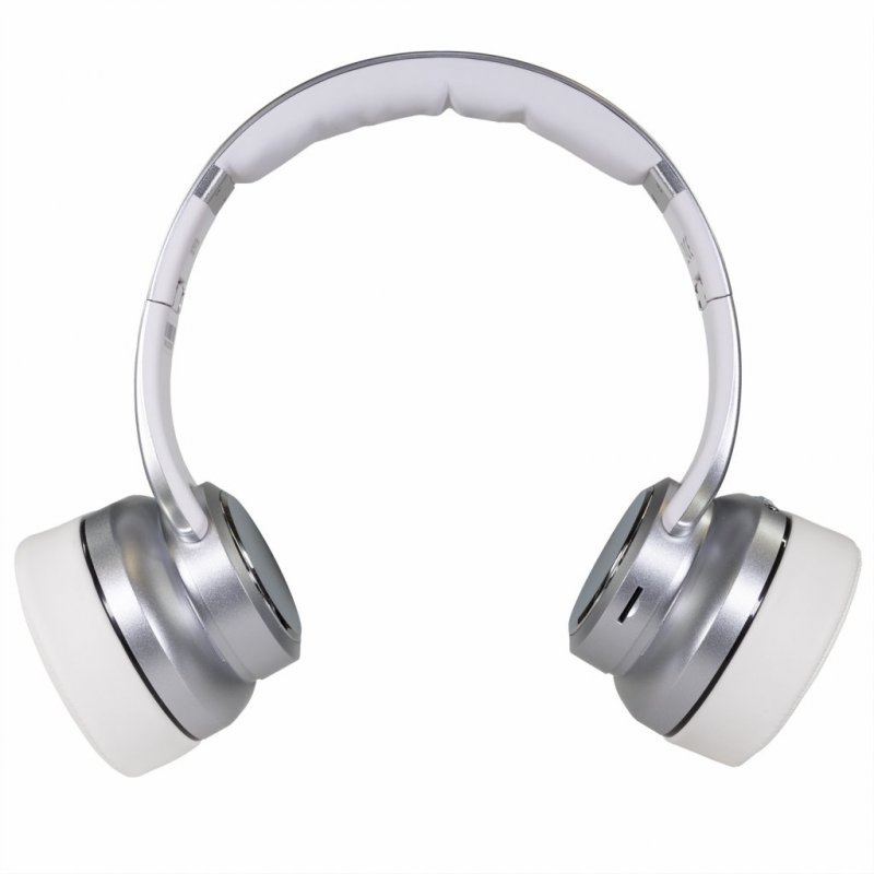 EVOLVEO SupremeSound 8EQ, Bluetooth sluchátka s reproduktorem a ekvalizérem 2v1, stříbrné - obrázek č. 3