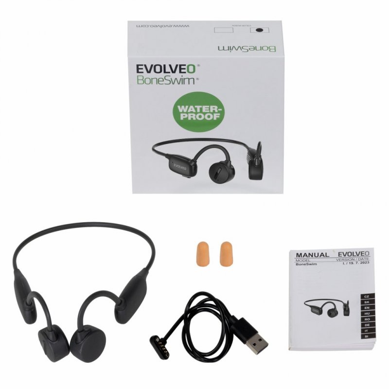 EVOLVEO BoneSwim Pro MP3 32GB, bezdrátová - obrázek č. 6