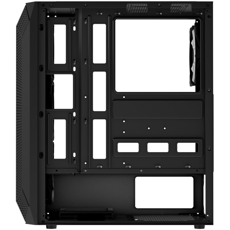 EVOLVEO Xenon, Midi Tower / 4x ARGB / mesh+sklo - obrázek č. 7