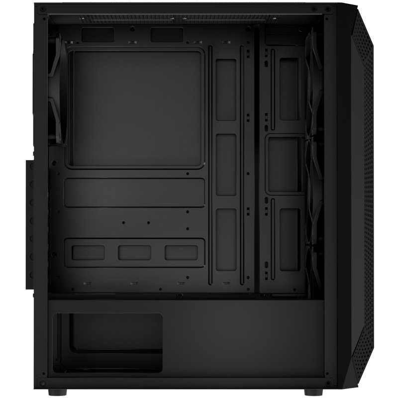 EVOLVEO Xenon, Midi Tower / 4x ARGB / mesh+sklo - obrázek č. 6