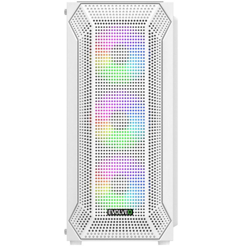 EVOLVEO Xenon, Midi Tower /  4x ARGB /  mesh+sklo - obrázek č. 1