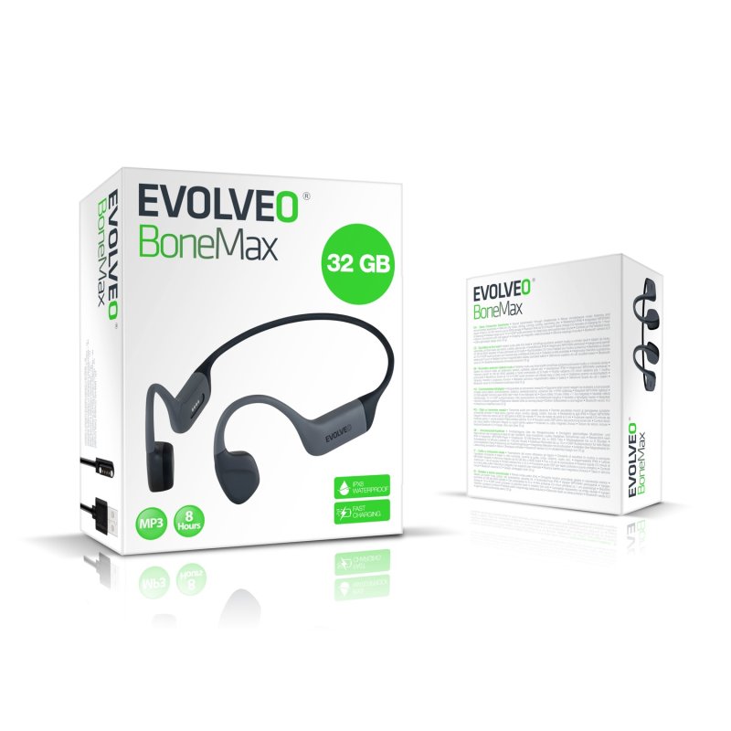 EVOLVEO BoneMax, bezd. sluchátka na lícní kosti - obrázek č. 1