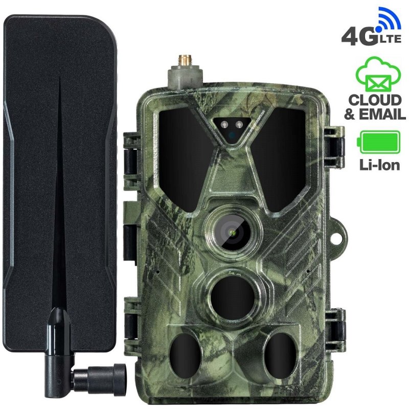 EVOLVEO StrongVision LTE POWER, 4G fotopast, Cloud / Email přenos, výměnné Li-Ion 21700 baterie - obrázek produktu