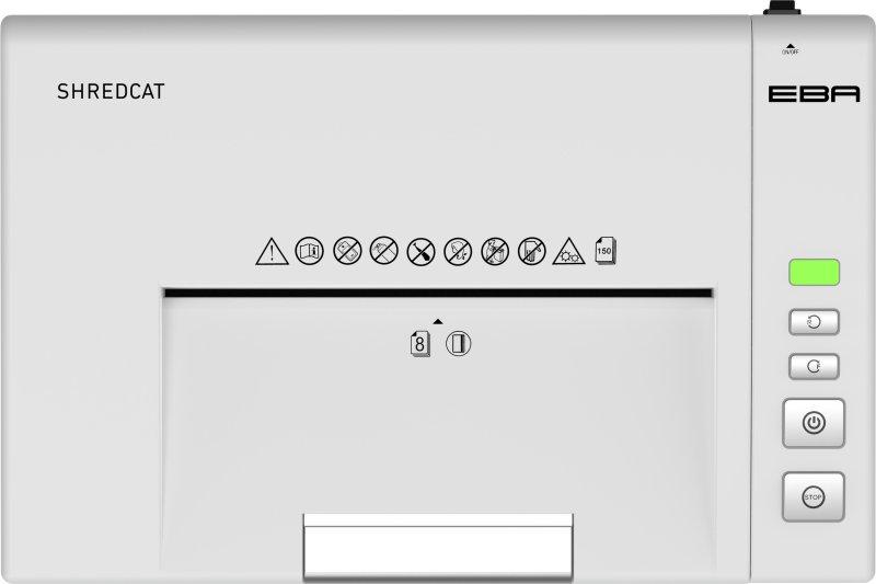 Skartovač EBA Shredcat 8291 Auto C 4 x 10 mm - obrázek č. 6