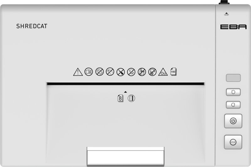Skartovač EBA Shredcat 8291 Auto C 4 x 10 mm - obrázek č. 5